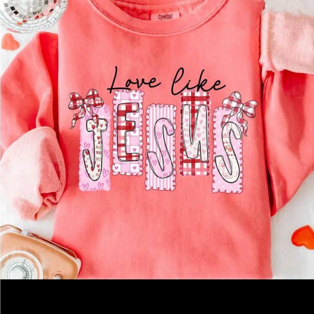 Kids Pink Graphic Shirt